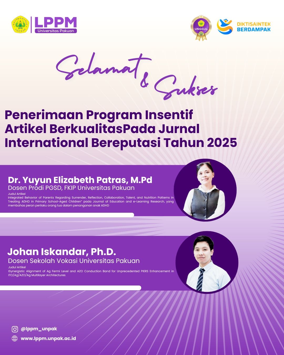 Penerima Program Insetif